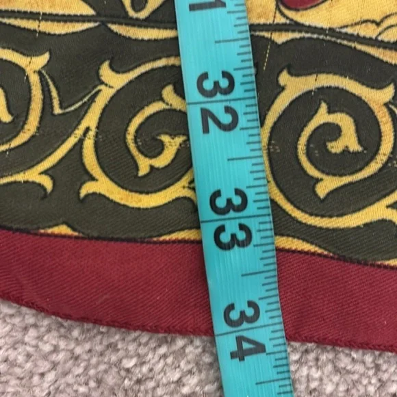 Vintage Baroque vintage scarf - Picture 10 of 16